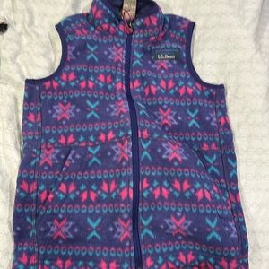 Girls LL Bean vest